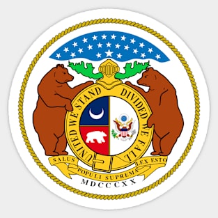 Missouri Coat of Arms Sticker